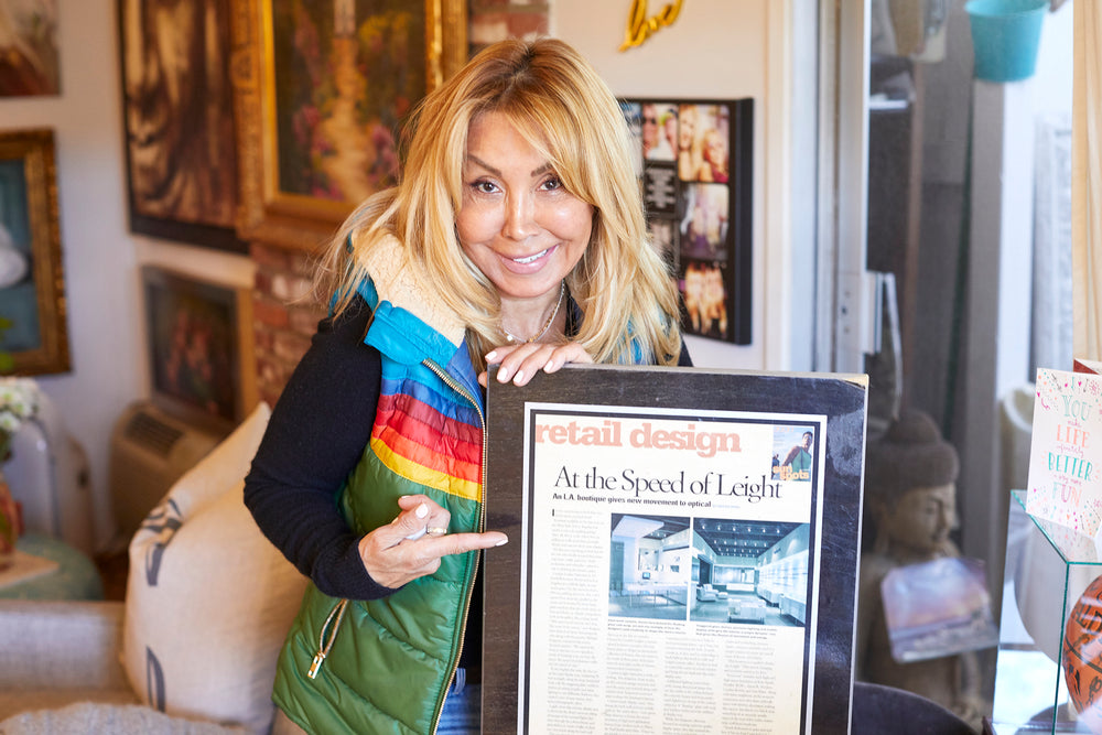 Cindy Leight, co-founder of Oliver Peoples Eyewear