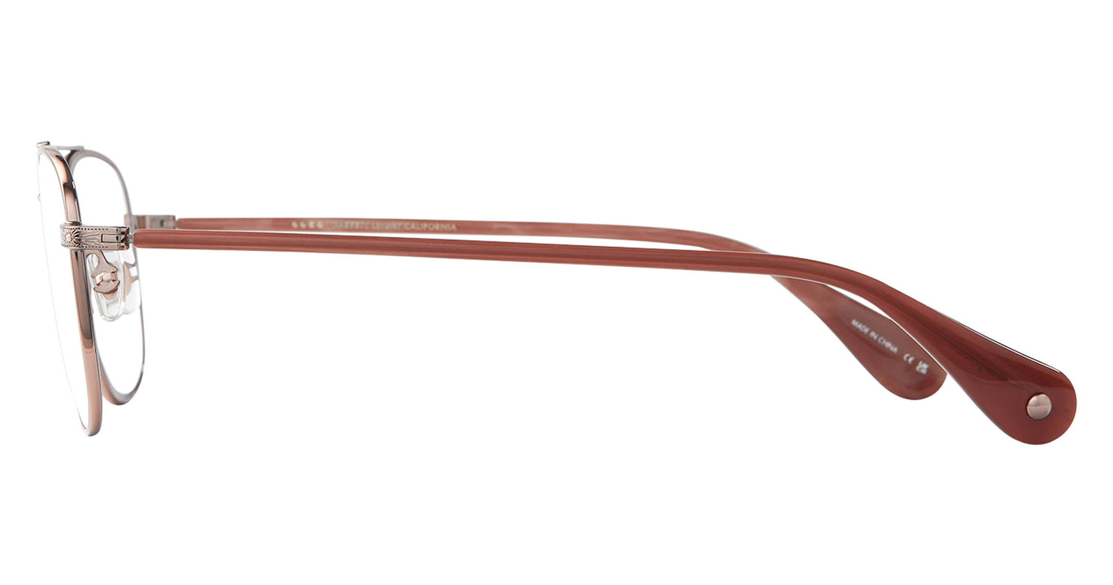 Rose Gold-Dark Terra Cotta