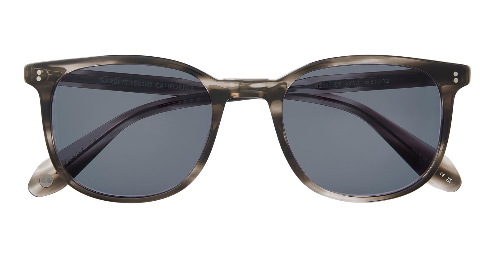 Black Sleet Tortoise/Blue Smoke