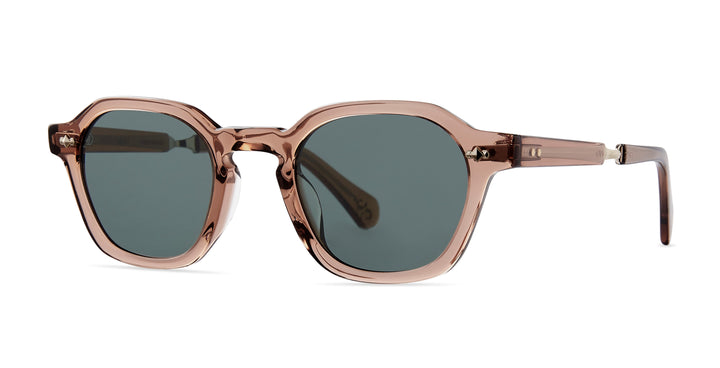 Dusty Rose-White Gold/Select Blue Smoke