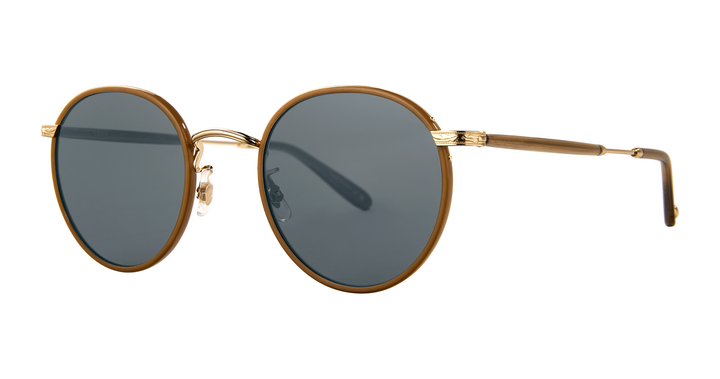Caramel-Gold/Semi-Flat Pure Blue Smoke